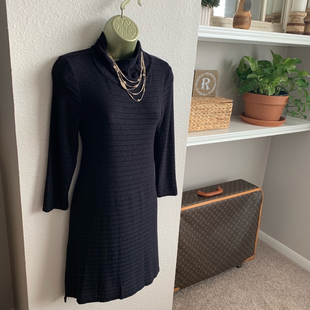 Anthropology Puella Sweater Knit Turtleneck Dress